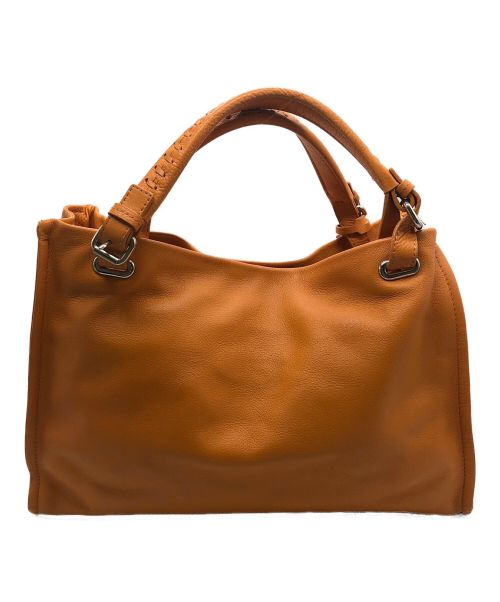土屋鞄（ツチヤカバン）土屋鞄 (ツチヤカバン) レザートートバッグ ブラウンの古着・服飾アイテム