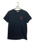 BURBERRY LONDON（バーバリー ロンドン）の古着「ロゴ刺繍Tシャツ」｜ブラック
