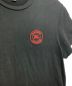 中古・古着 BURBERRY LONDON (バーバリー ロンドン) ロゴ刺繍Tシャツ ブラック サイズ:M：11800円