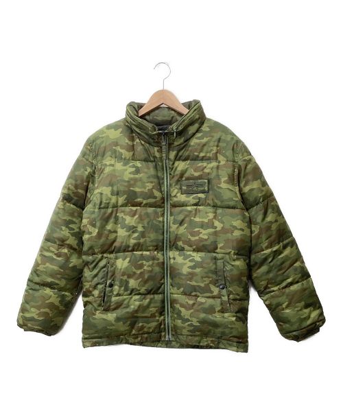 ALPHA（アルファ）ALPHA (アルファ) 中綿ジャケット グリーン サイズ:X-LARGEの古着・服飾アイテム