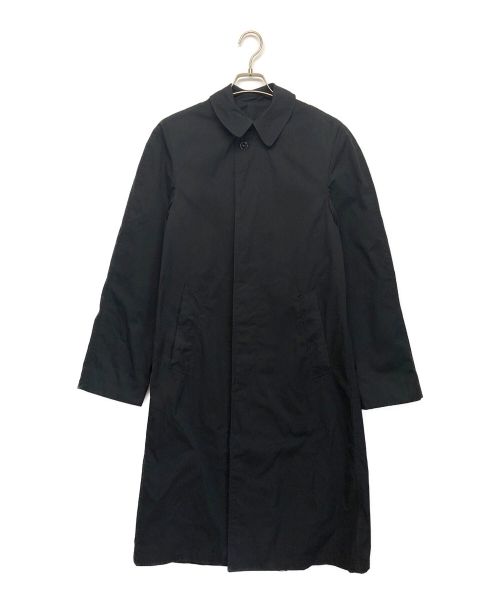 MILITARY（ミリタリー）MILITARY (ミリタリー) ステンカラーコート ブラック サイズ:Lの古着・服飾アイテム