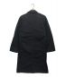 MILITARY (ミリタリー) ステンカラーコート ブラック サイズ:L：4800円
