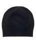 HERMES (エルメス) カシミヤニット帽 ブラック：15800円