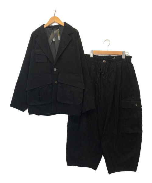 B.BALLSY（ボールジーブラザーズ）B.BALLSY (ボールジーブラザーズ) セットアップ ブラック サイズ:FREEの古着・服飾アイテム