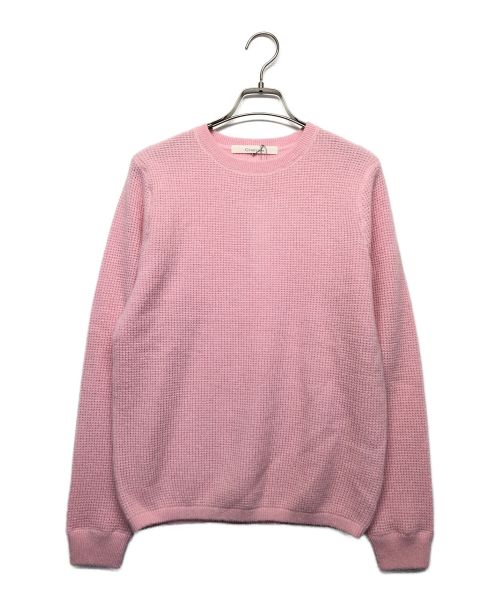 Granyage（グランヤージュ）Granyage (グランヤージュ) カシミヤセーター ピンク サイズ:38 未使用品の古着・服飾アイテム