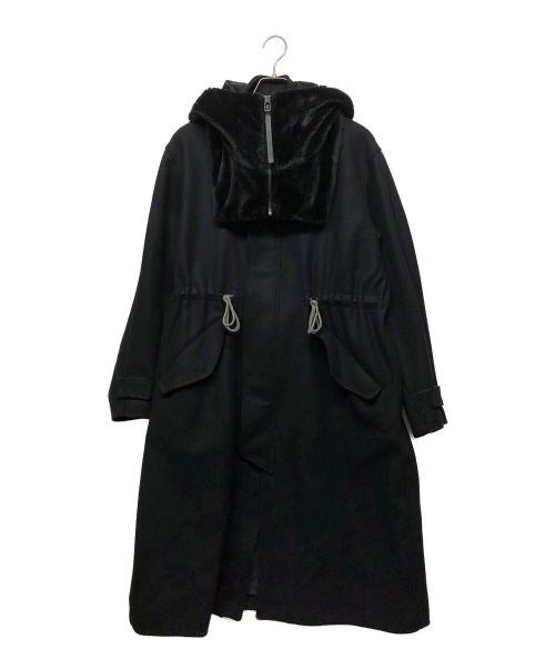 Soe（ソーイ）Soe (ソーイ) アーミーコート ブラック サイズ:１の古着・服飾アイテム