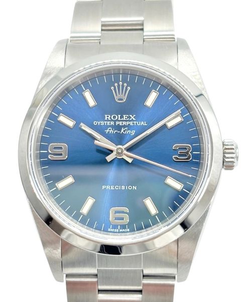 ROLEX（ロレックス）ROLEX (ロレックス) エアキング Ref.14000 ブルー サイズ:34mmの古着・服飾アイテム