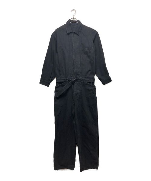 COMOLI（コモリ）COMOLI (コモリ) デニムオールインワン ブラック サイズ:1の古着・服飾アイテム