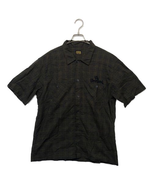 TENDERLOIN（テンダーロイン）TENDERLOIN (テンダーロイン) チェックシャツ ブラウン サイズ:Mの古着・服飾アイテム
