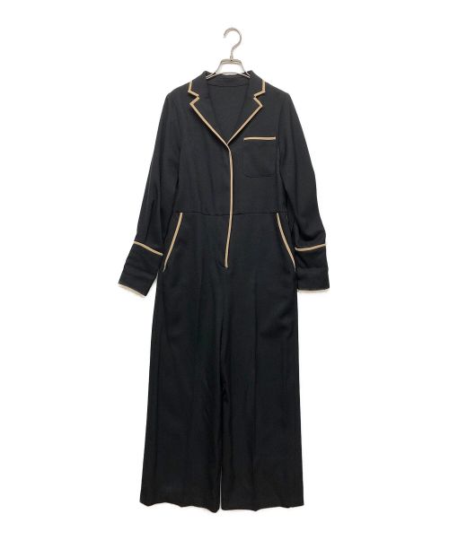 UNITED ARROWS（ユナイテッドアローズ）UNITED ARROWS (ユナイテッドアローズ) オーバーオール ブラック サイズ:Sの古着・服飾アイテム