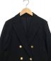 ANAYI (アナイ) 金釦テーラードジャケット ブラック サイズ:36：8000円