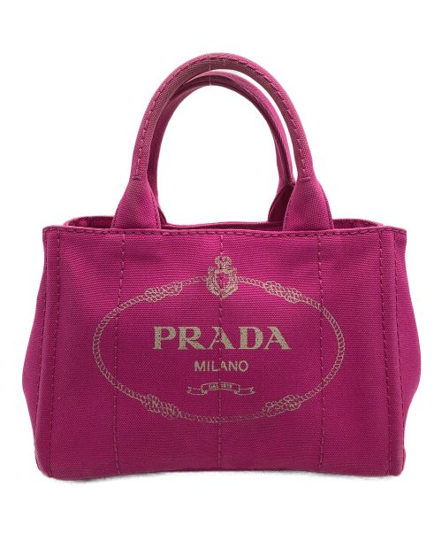 PRADA（プラダ）PRADA (プラダ) ハンドバッグ ショッキングピンクの古着・服飾アイテム