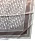 Christian Dior (クリスチャン ディオール) シルクスカーフ ピンク×ブラック：15000円