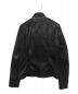 中古・古着 Desigual (デシグアル) ダブルライダースジャケット ブラック サイズ:38：5000円