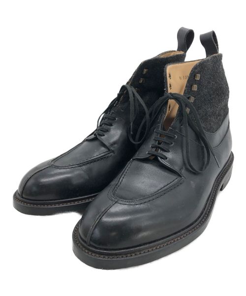 Joseph Fenestrier（ジョセフ フェネストリエ）Joseph Fenestrier (ジョセフ フェネストリエ) ブーツ ブラック サイズ:24.5cmの古着・服飾アイテム