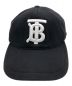 BURBERRY (バーバリー) TBロゴベースボールキャップ ブラック サイズ:L：25000円