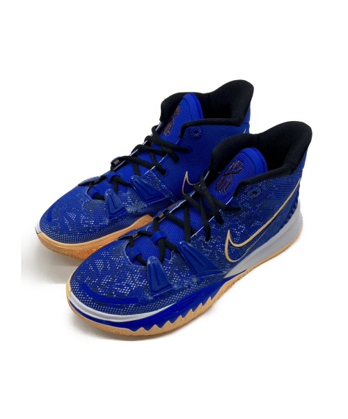 中古 古着通販 Nike ナイキ ハイカットスニーカー ブルー ホワイト オレンジ サイズ 26 5cm Kyrie 7 Ep Cq9327 400 ブランド 古着通販 トレファク公式 Trefac Fashion