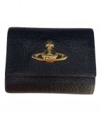 Vivienne Westwood（）の古着「2つ折り財布」｜ブラック×ゴールド