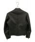 Maison Margiela (メゾンマルジェラ) 八の字ライダースジャケット ブラック サイズ:44：135000円