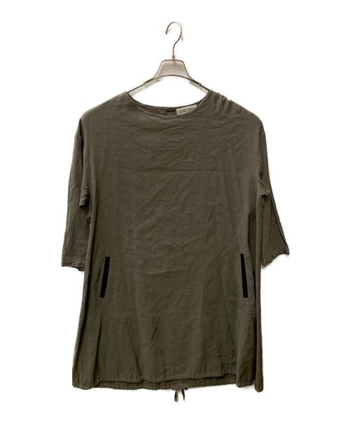 BEARDSLEY（ビアズリー）BEARDSLEY (ビアズリー) 裾絞りワピース グレー サイズ:Fの古着・服飾アイテム