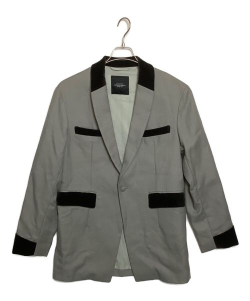 UNUSED（アンユーズド）UNUSED (アンユーズド) テーラードジャケット グレー サイズ:1の古着・服飾アイテム