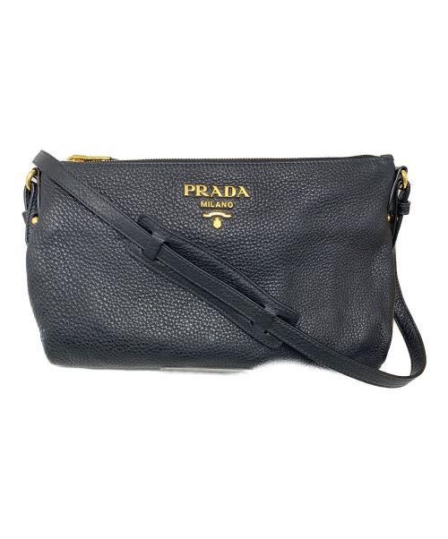PRADA（プラダ）PRADA (プラダ) ショルダーバッグ ブラックの古着・服飾アイテム
