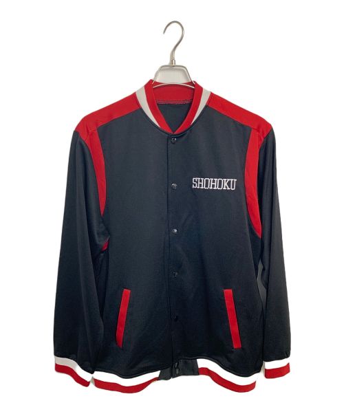 SHOHOKU（SHOHOKU）SHOHOKU (SHOHOKU) トラックジャケット ブラック×レッド サイズ:-の古着・服飾アイテム