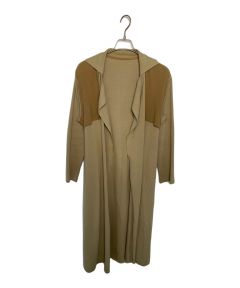 中古・古着通販】TAN (タン) TAN ガウンニットカーディガン ベージュ  
