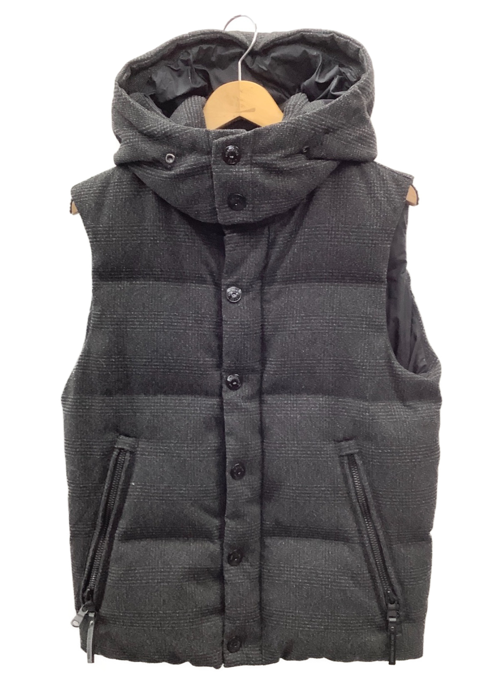 中古 古着通販 Nano Universe ナノユニバース ダウンベスト チャコールグレー サイズ M Nishikawadown ダウン90 ブランド 古着通販 トレファク公式 Trefac Fashion