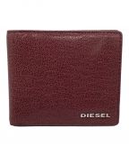 DIESEL（ディーゼル）の古着「2つ折り財布」｜レッド