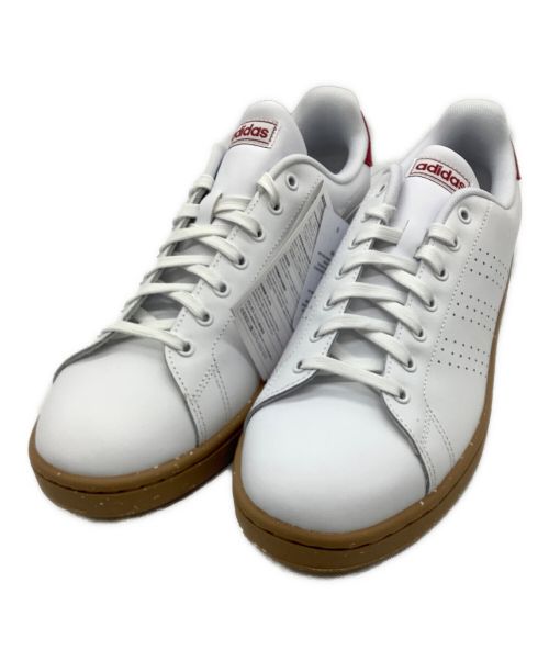 adidas（アディダス）adidas (アディダス) キャンバススニーカー ホワイト サイズ:28.5 未使用品の古着・服飾アイテム