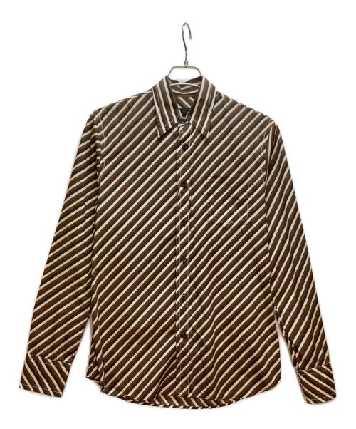 PRADA（プラダ）PRADA (プラダ) 長袖シャツ ブラウン サイズ:37の古着・服飾アイテム