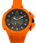 ARMANI EXCHANGE（アルマーニ エクスチェンジ）の古着「腕時計」｜オレンジ