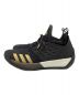 adidas (アディダス) ハイカットスニーカー ブラック×ゴールド サイズ:28.5：8000円