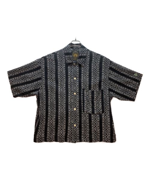 ALDIES（アールディーズ）ALDIES (アールディーズ) プラントワイドシャツ ブラック サイズ:Mの古着・服飾アイテム