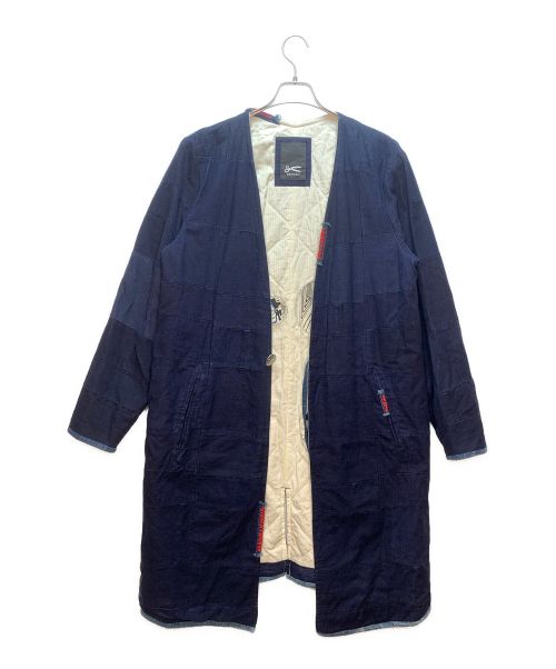 Denham（デンハム）Denham (デンハム) 中綿コート ネイビー サイズ:MEDIUMの古着・服飾アイテム