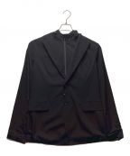 ARMANI EXCHANGEアルマーニ エクスチェンジ）の古着「ナイロンレイヤードジャケット」｜ブラック