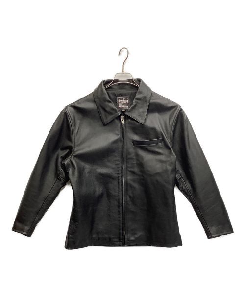 KADOYA（カドヤ）KADOYA (カドヤ) シングルライダースジャケット ブラック サイズ:4Lの古着・服飾アイテム