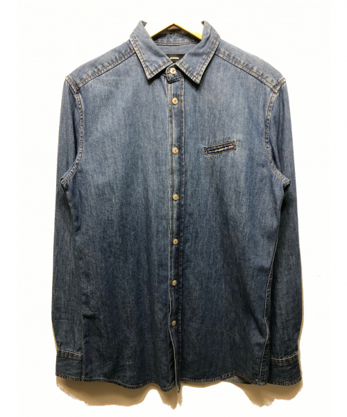 中古 古着通販 Diesel ディーゼル デニムシャツ インディゴ サイズ Xs 春秋物 ブランド 古着通販 トレファク公式 Trefac Fashion