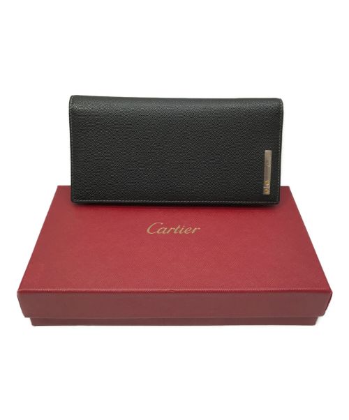 Cartier（カルティエ）Cartier (カルティエ) Cartier(カルティエ)長財布　サントス ブラックの古着・服飾アイテム