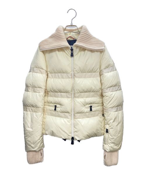 MONCLER（モンクレール）MONCLER (モンクレール) ダウンジャケット ホワイト サイズ:1の古着・服飾アイテム