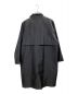ANITYA (アニティア) Silk balmacaan coat ブラック サイズ:2 未使用品：59800円