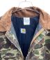 中古・古着 CarHartt (カーハート) ハンティングジャケット セージグリーン サイズ:18：15000円