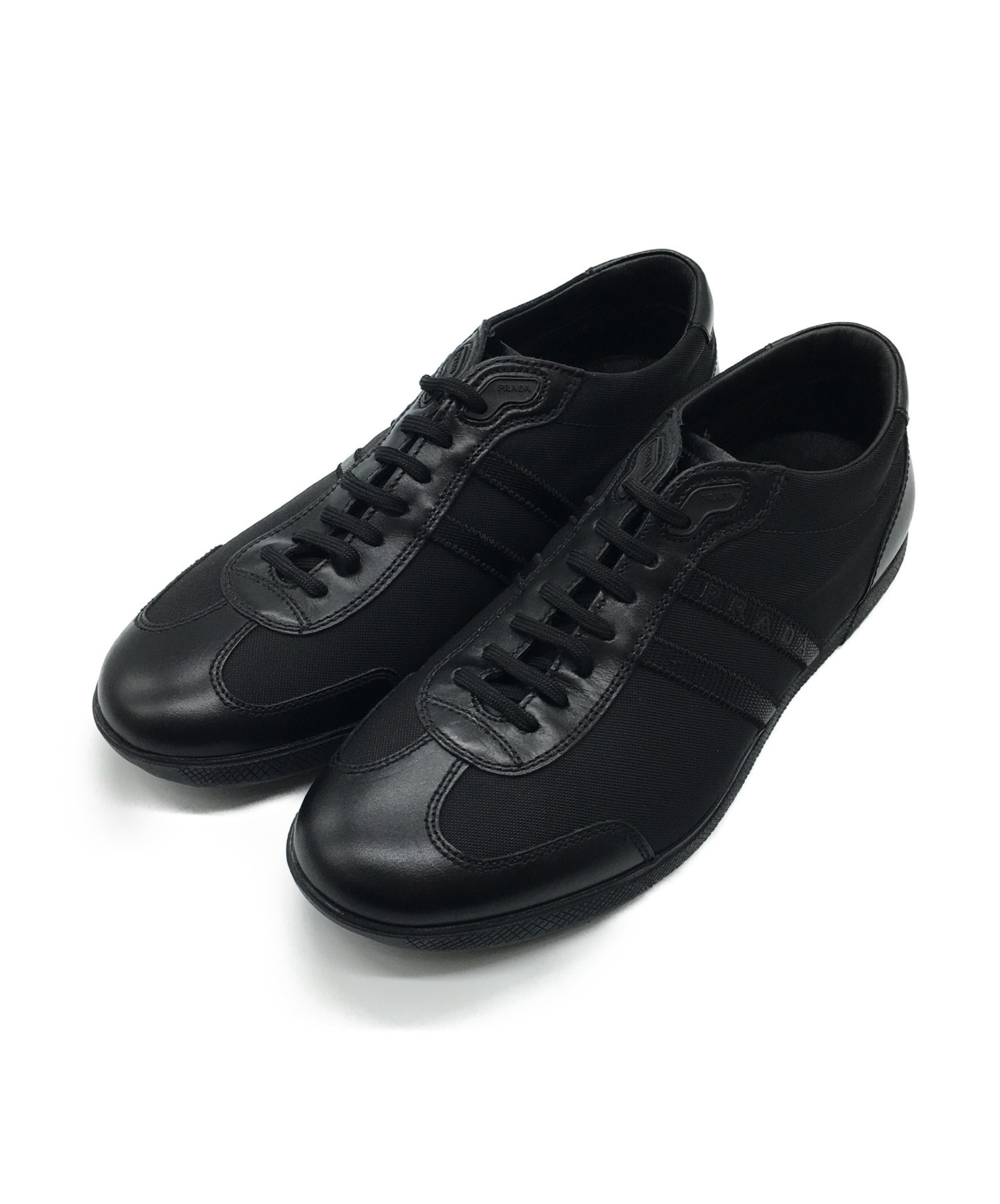 中古 古着通販 Prada プラダ スニーカー ブラック サイズ Uk6 ブランド 古着通販 トレファク公式 Trefac Fashion