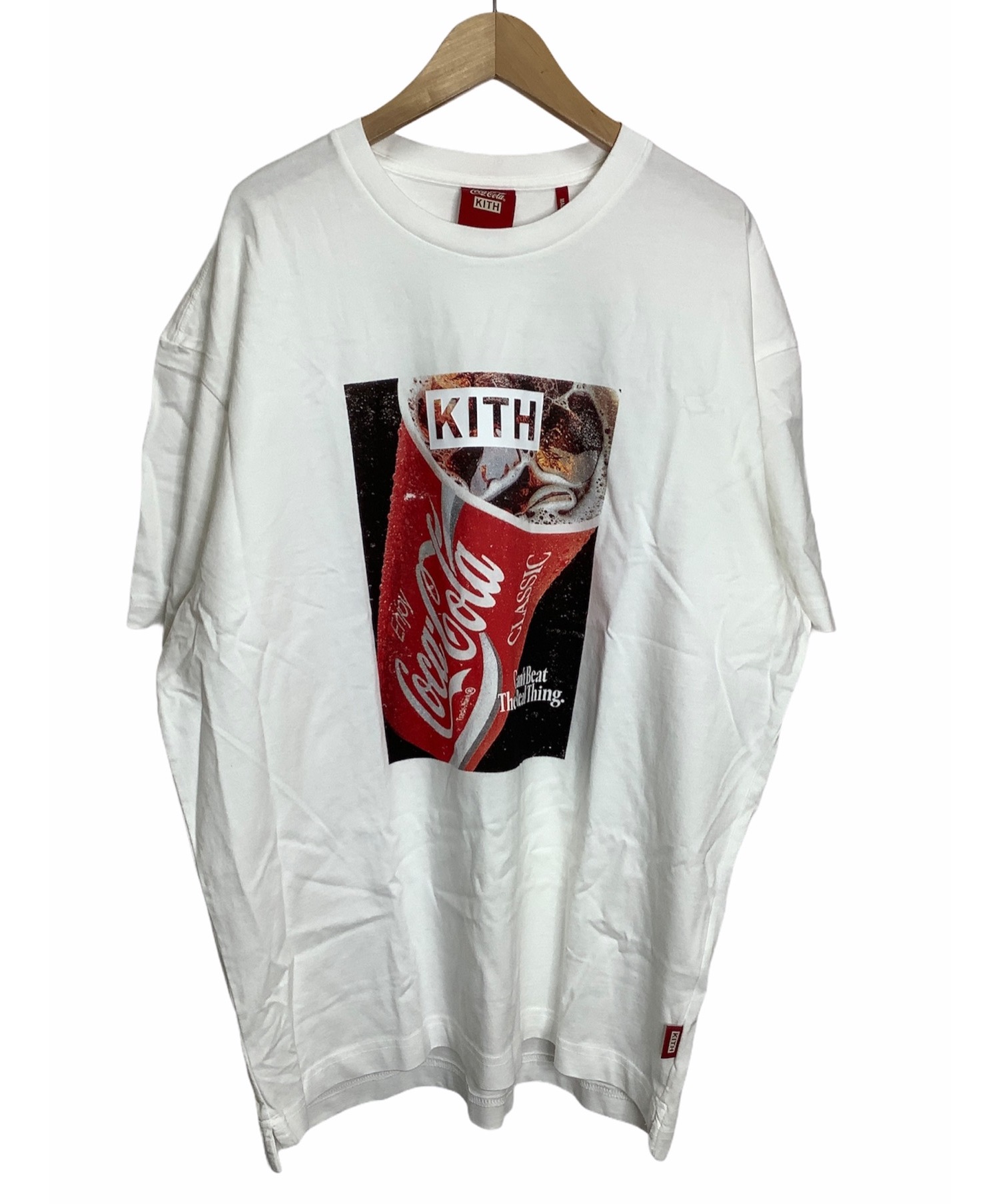 KITH × Coca Cola (キス×コカ・コーラ) Tシャツ ホワイト サイズ:M（803） 未使用品