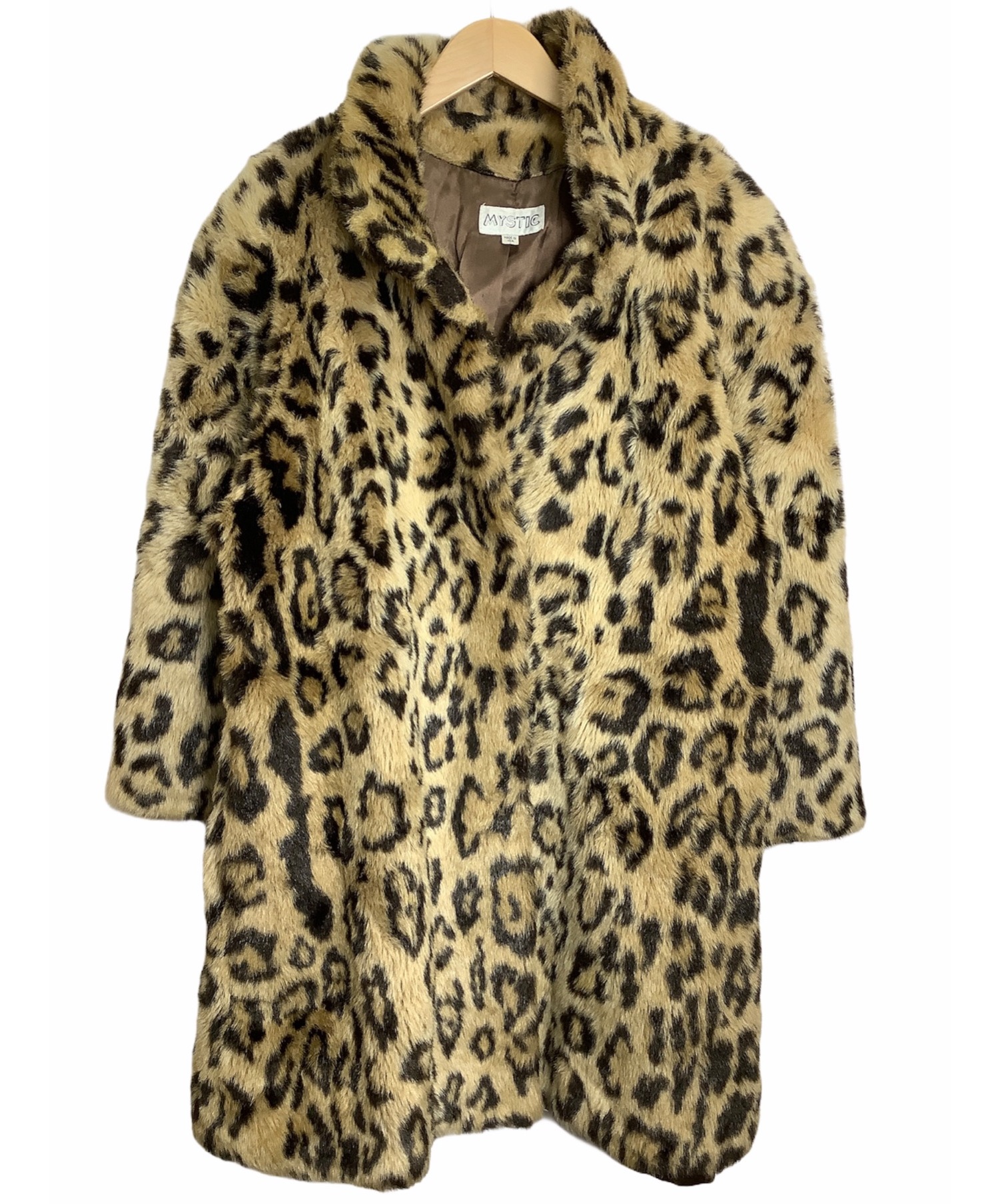 中古 古着通販 Mystic ミスティック フェイクファーコート ベージュ サイズ 不明 ブランド 古着通販 トレファク公式 Trefac Fashion