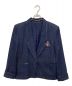 LEONARD（レオナール）の古着「シルクテーラードジャケット」｜ブルー