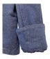 中古・古着 LEONARD (レオナール) シルクテーラードジャケット ブルー サイズ:9AR：4800円