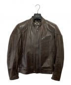 BELSTAFFベルスタッフ）の古着「Motorcycle Leather Jacket」｜ブラックブラウン