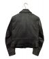 blackmeans (ブラックミーンズ) ライダースジャケット ブラック サイズ:3：24800円